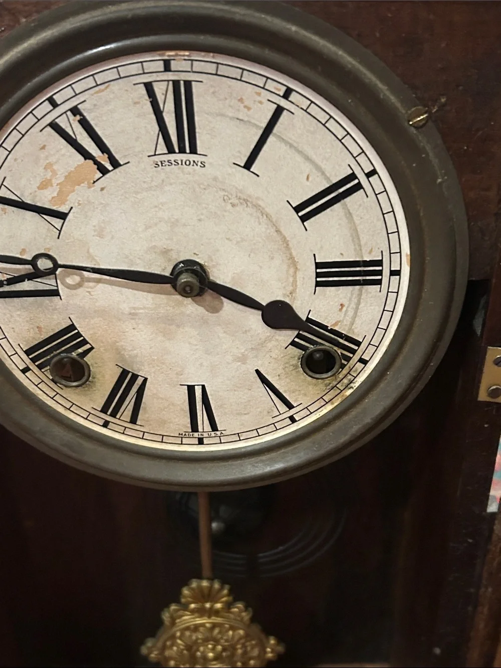 Antique 19th Century Gingerbread Mantel Clock-William L. Gilbert Clock Company